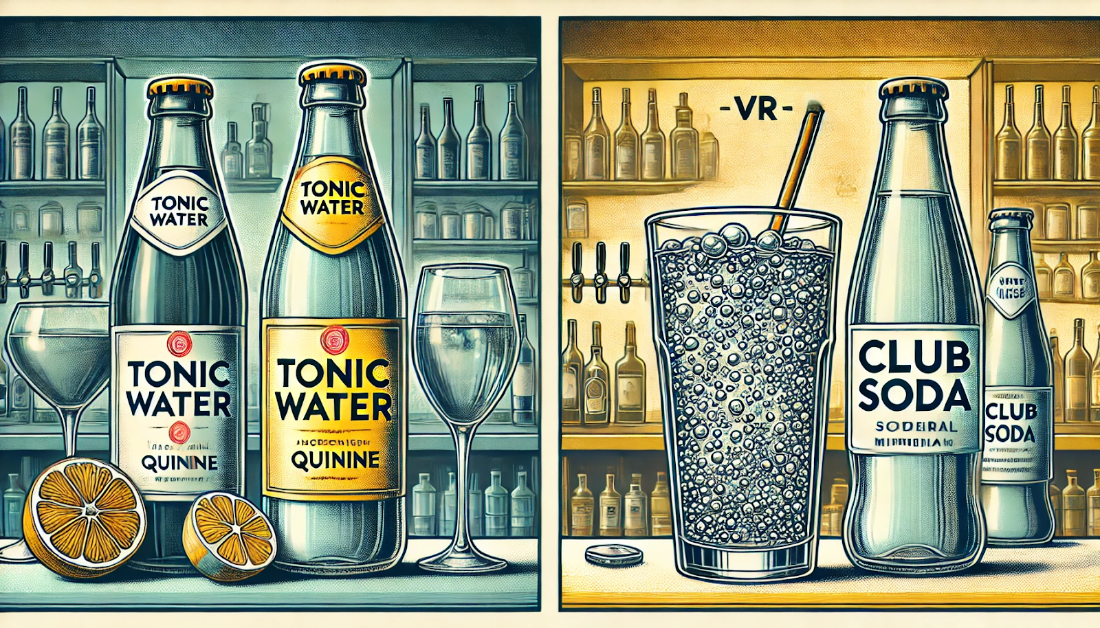 Tonic Water vs Club Soda